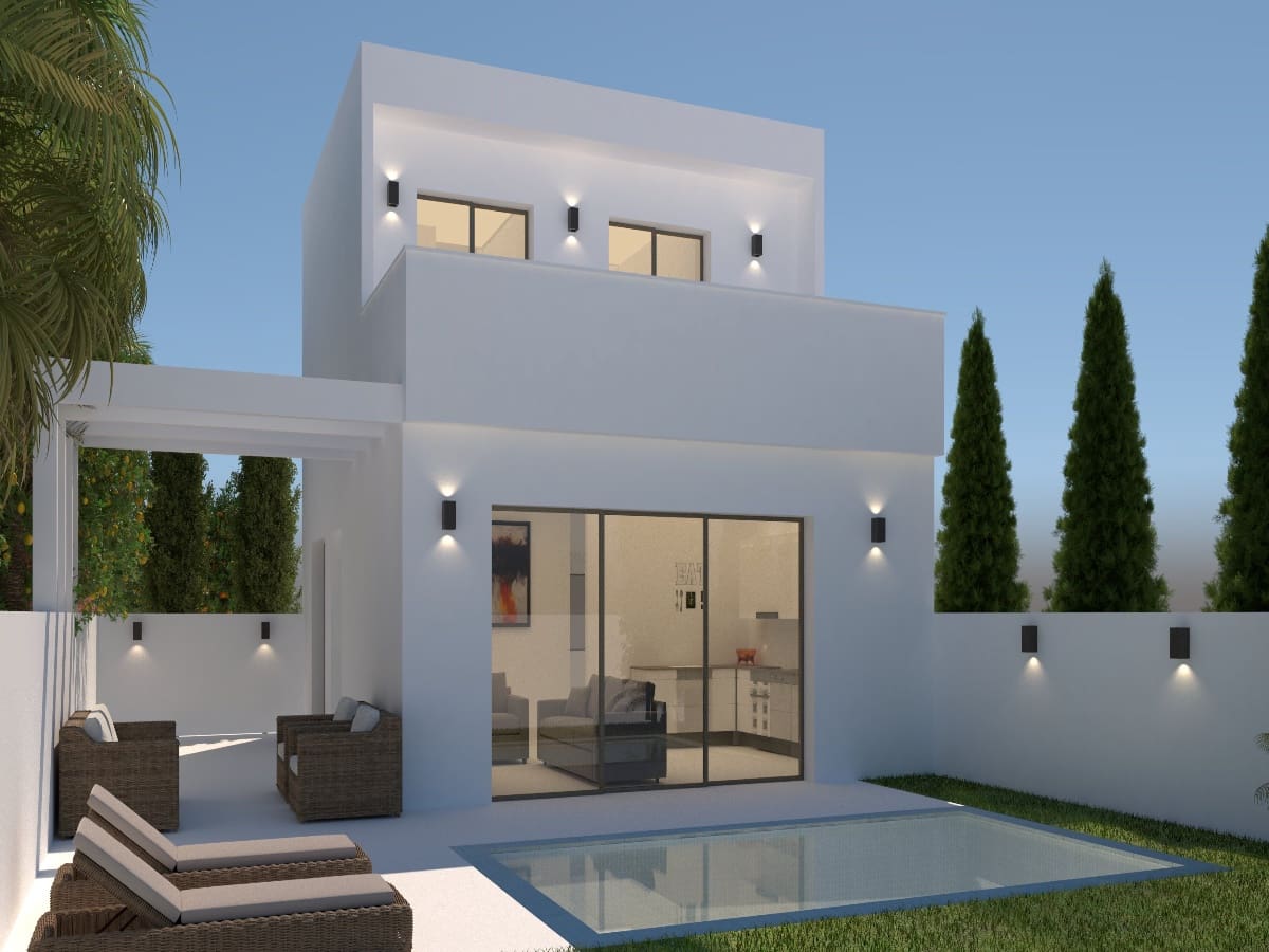 3 bedroom Villa for sale in Los Dolses with pool - € 349,900 (Ref: 8279610)