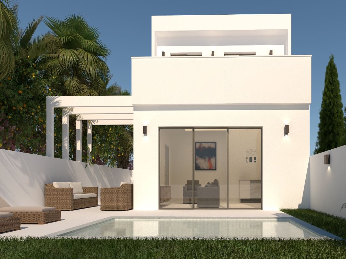 3 bedroom Villa for sale in Los Dolses with pool - € 349,900 (Ref: 8279610)