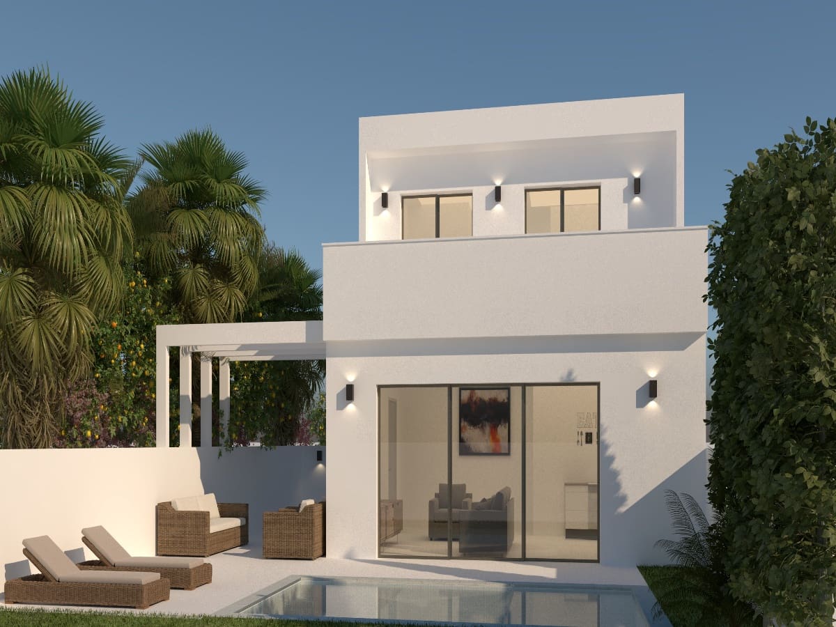 3 bedroom Villa for sale in Los Dolses with pool - € 349,900 (Ref: 8279610)