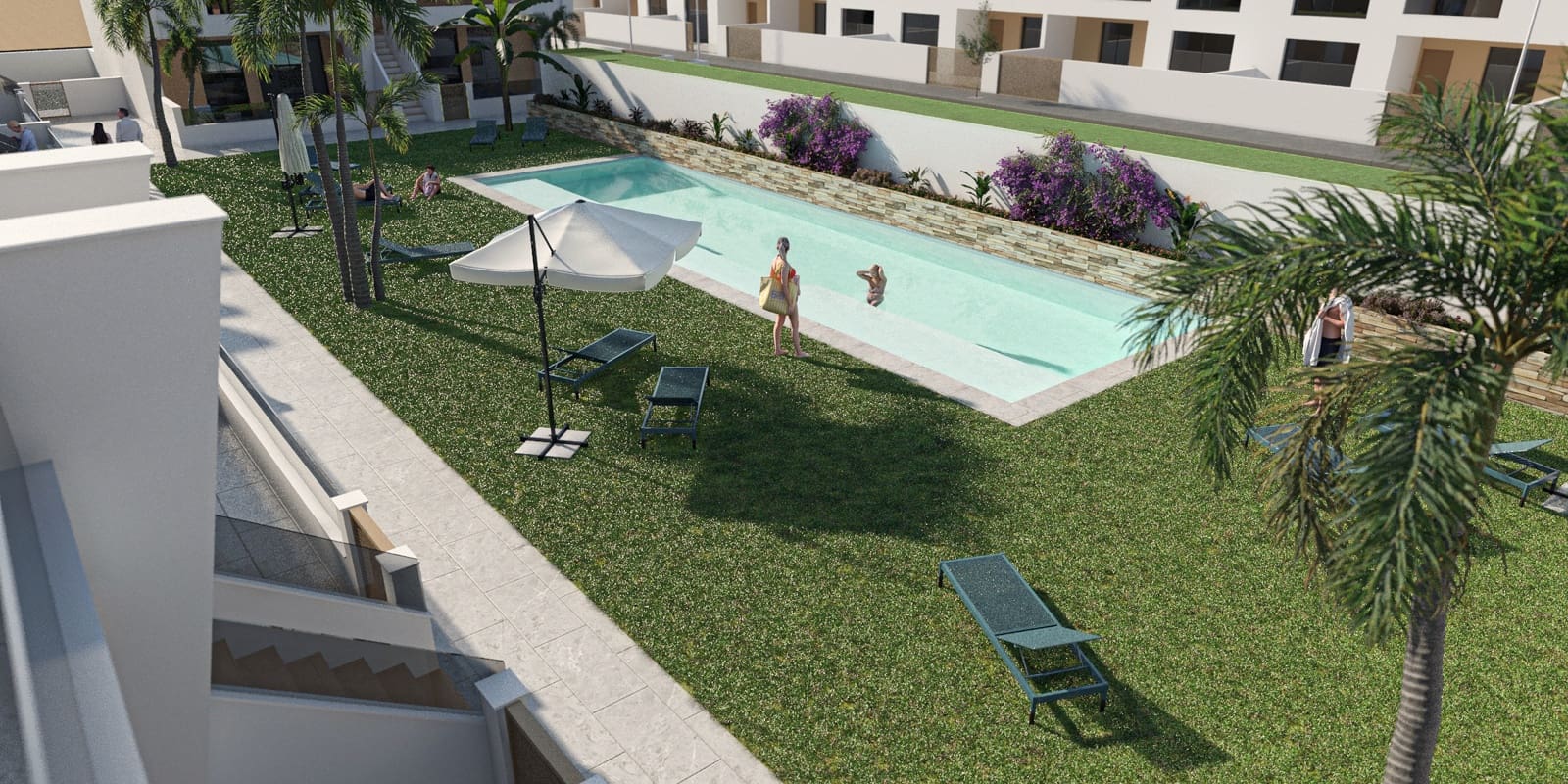 3 soveværelse Lejlighed til salg i San Pedro del Pinatar med swimmingpool garage - € 349.950 (Ref: 8349893)