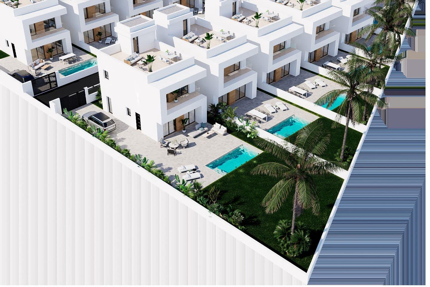 3 sypialnia Willa na sprzedaż w La Zenia z basenem garażem - 480 000 € (Ref: 8648971)