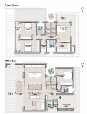 4 bedroom Villa for sale in Los Balcones - Los Altos, Torrevieja with pool garage - € 815,000 (Ref: 8971025)