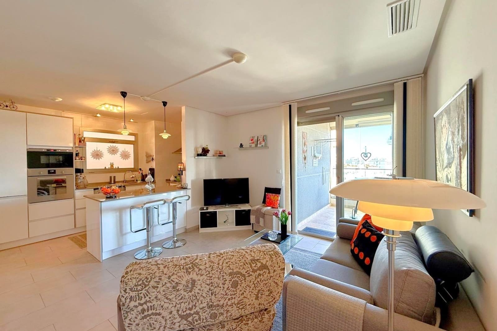 2 makuuhuone Huoneisto myytävänä paikassa Los Dolses mukana uima-altaan 
autotalli - 189 000 € (Ref: 9539512)