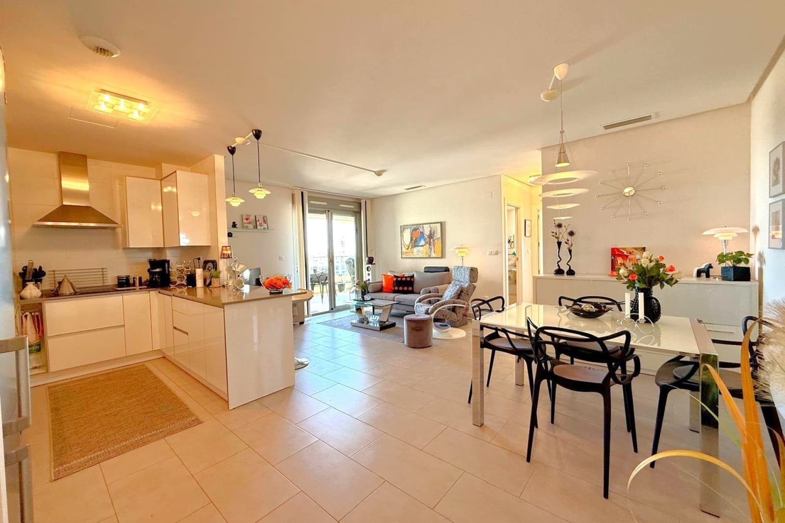 2 makuuhuone Huoneisto myytävänä paikassa Los Dolses mukana uima-altaan 
autotalli - 189 000 € (Ref: 9539512)