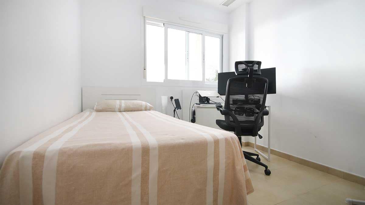 2 makuuhuone Huoneisto myytävänä paikassa Los Dolses mukana uima-altaan 
autotalli - 229 900 € (Ref: 9550032)