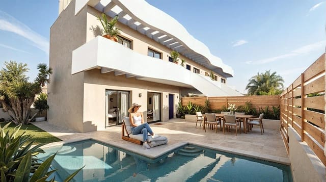 3 soveværelse Lejlighed til salg i Pilar de la Horadada ciudad, Pilar de la Horadada med swimmingpool garage - € 369.900 (Ref: 9932506)