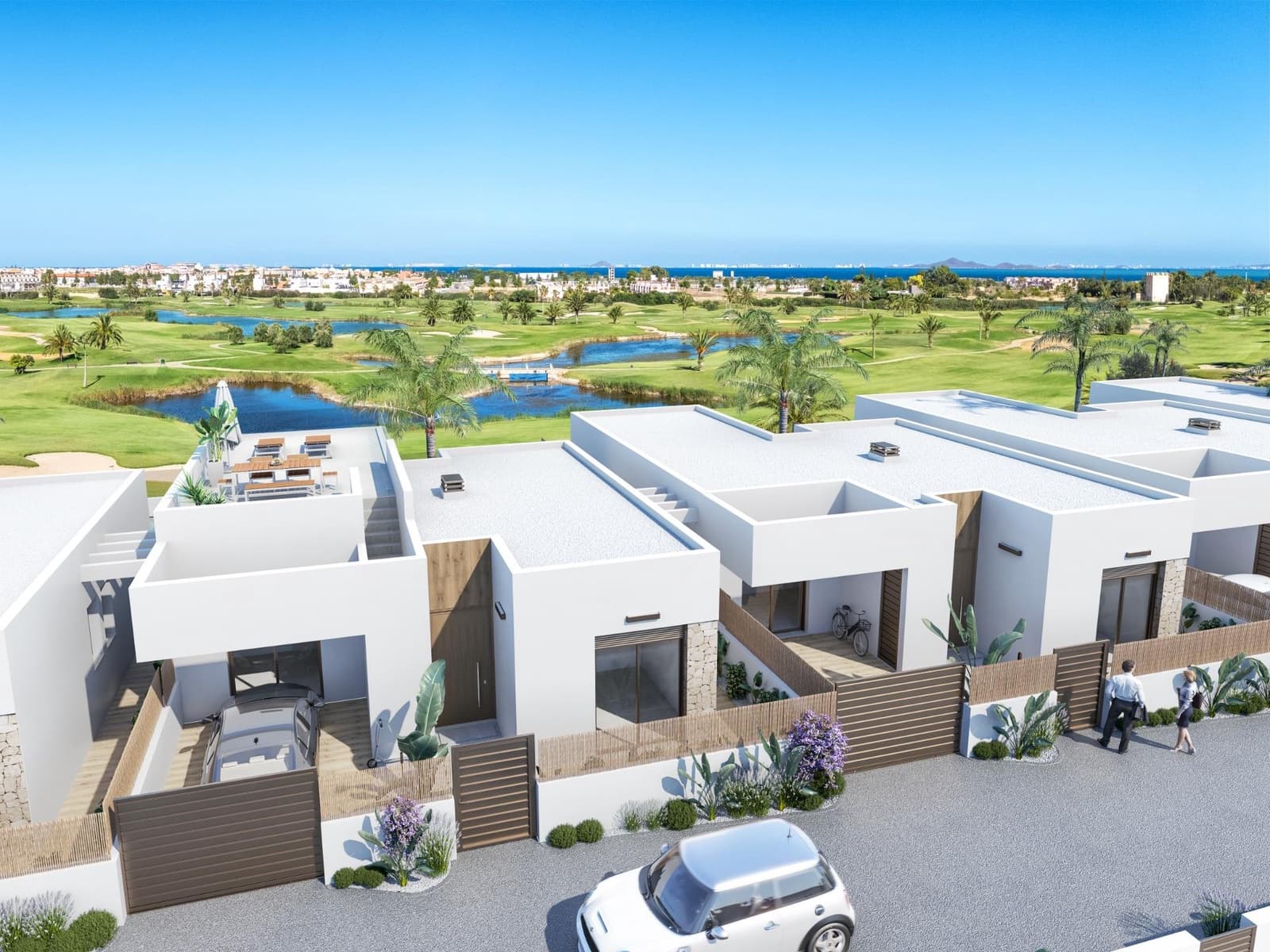 2 soveværelse Lejlighed til salg i Los Alcazares med swimmingpool garage - € 279.000 (Ref: 9932515)