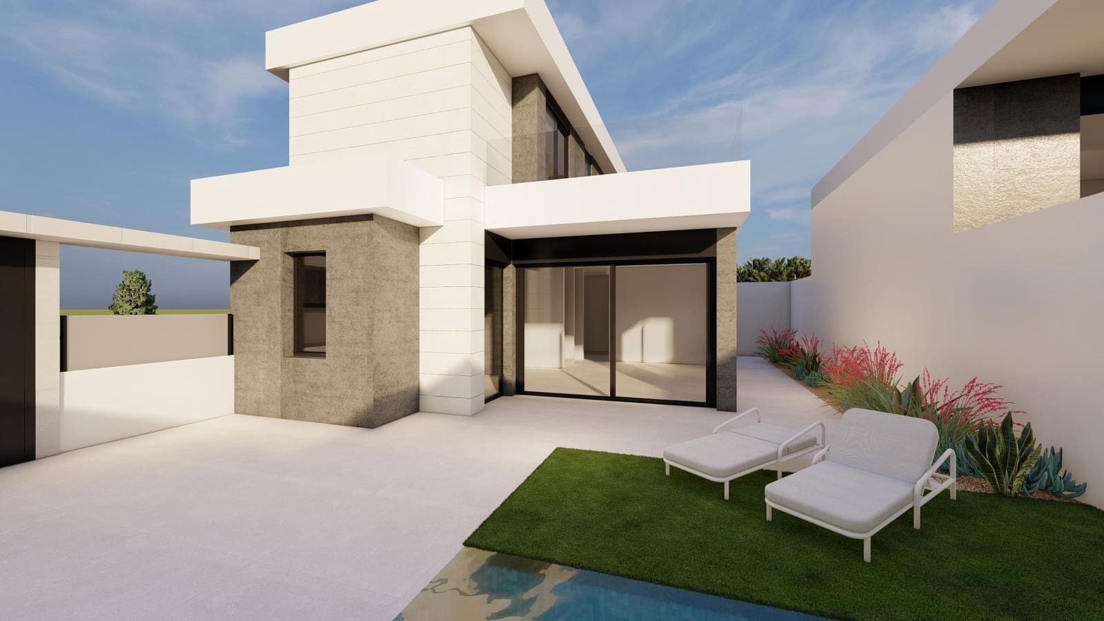3 soveværelse Villa til salg i Pilar de la Horadada med swimmingpool garage - € 495.000 (Ref: 9932519)