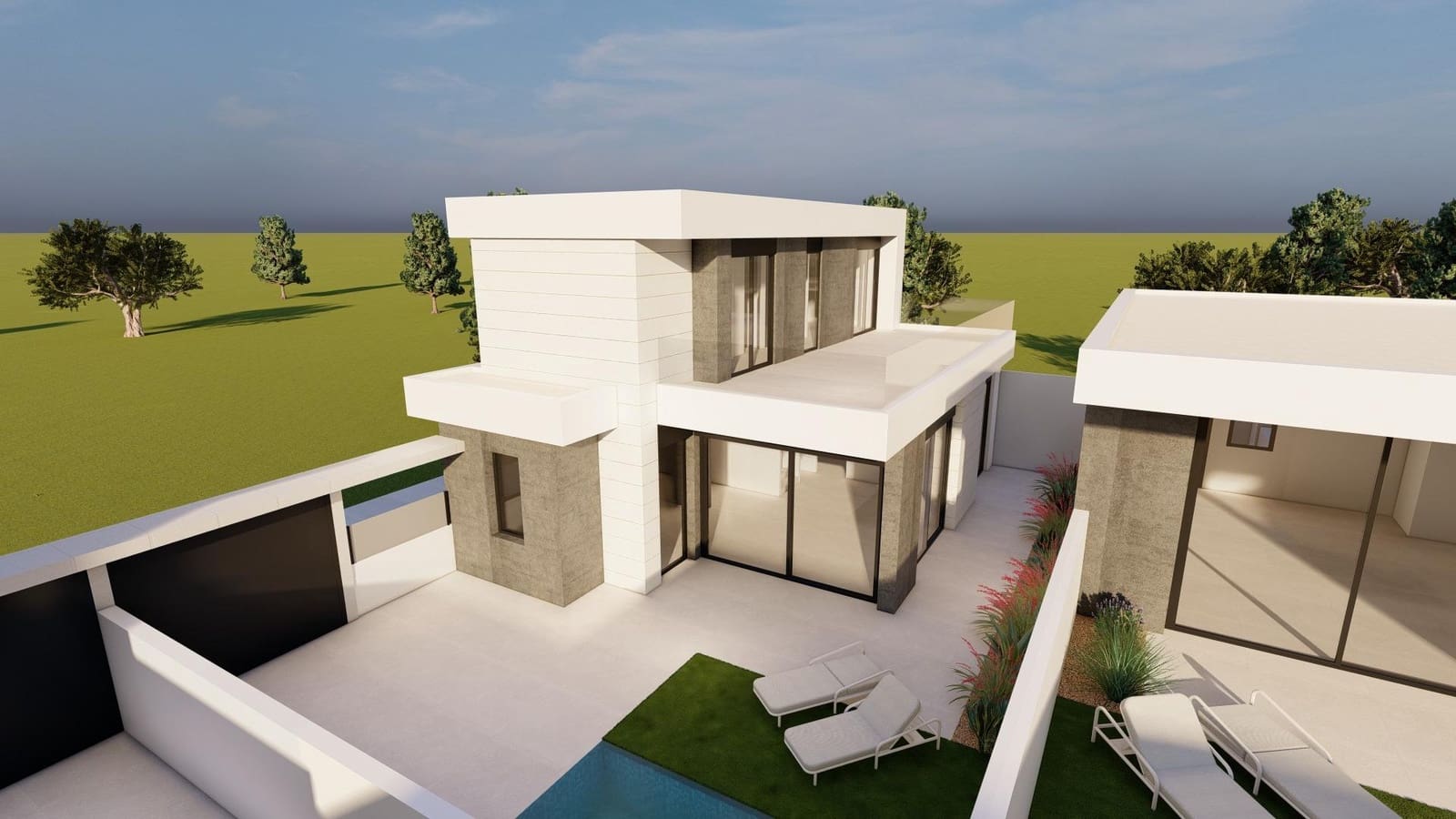 3 soveværelse Villa til salg i Pilar de la Horadada med swimmingpool garage - € 495.000 (Ref: 9932519)
