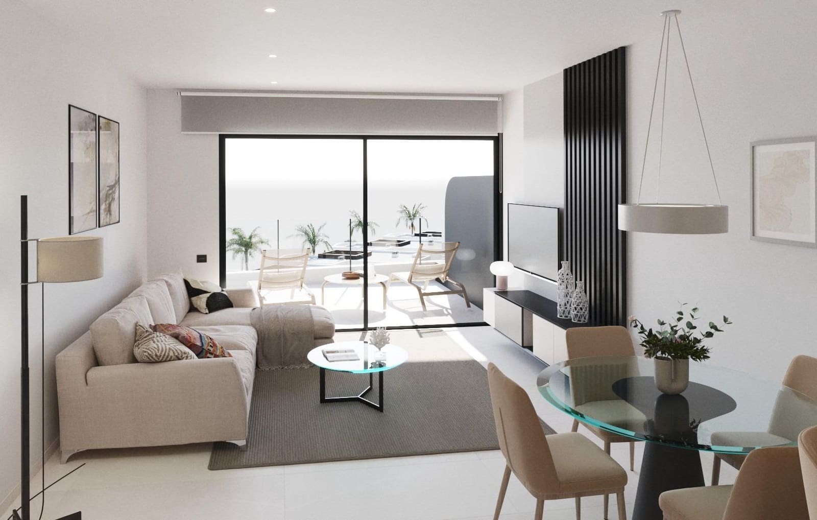 2 soveværelse Lejlighed til salg i Los Alcazares med swimmingpool garage - € 279.000 (Ref: 9976331)