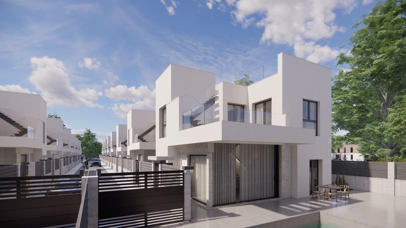 Chalet de 3 habitaciones en Los Montesinos en venta con piscina garaje - 369.000 € (Ref: 9976335)