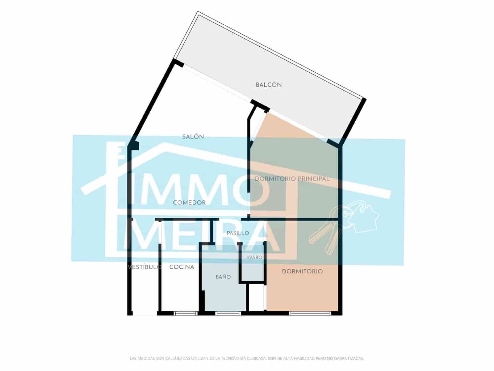 Apartamento de 2 habitaciones en Santa Margarida en venta con garaje - 175.000 € (Ref: 9503873)