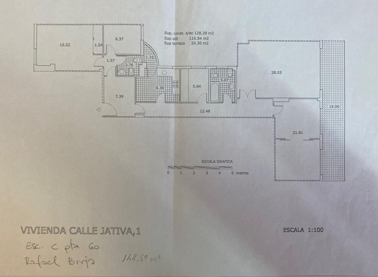 4 soveværelse Lejlighed til salg i Valencia by - € 800.000 (Ref: 8873339)