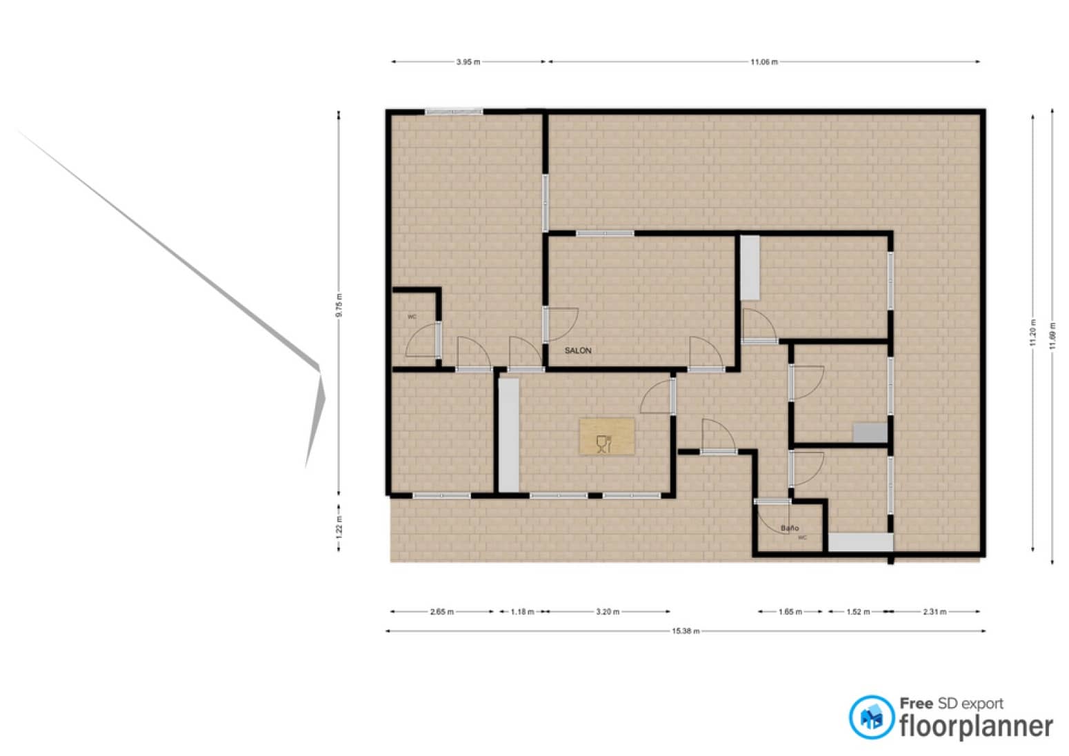 Piso de 4 habitaciones en València ciudad en venta con garaje - 625.000 € (Ref: 9378120)