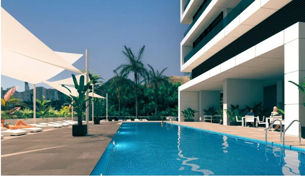 2 slaapkamer Appartement te koop in Benidorm met zwembad garage - € 372.450 (Ref: 10144985)
