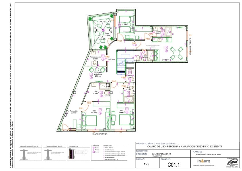 10 soveværelse Erhverv til salg i Alicante by med swimmingpool - € 1.200.000 (Ref: 9894768)