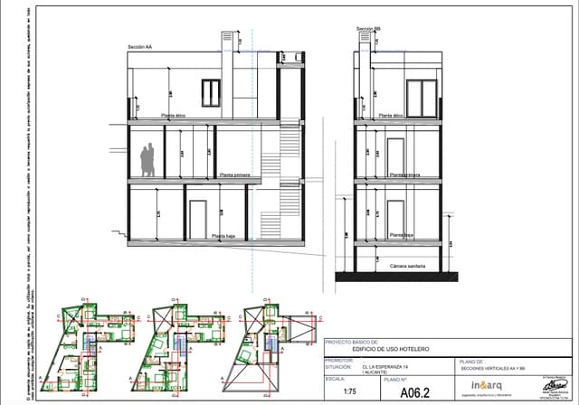 10 soverom Kommersiell til salgs i Alicante by med svømmebasseng - € 1 200 000 (Ref: 9894768)