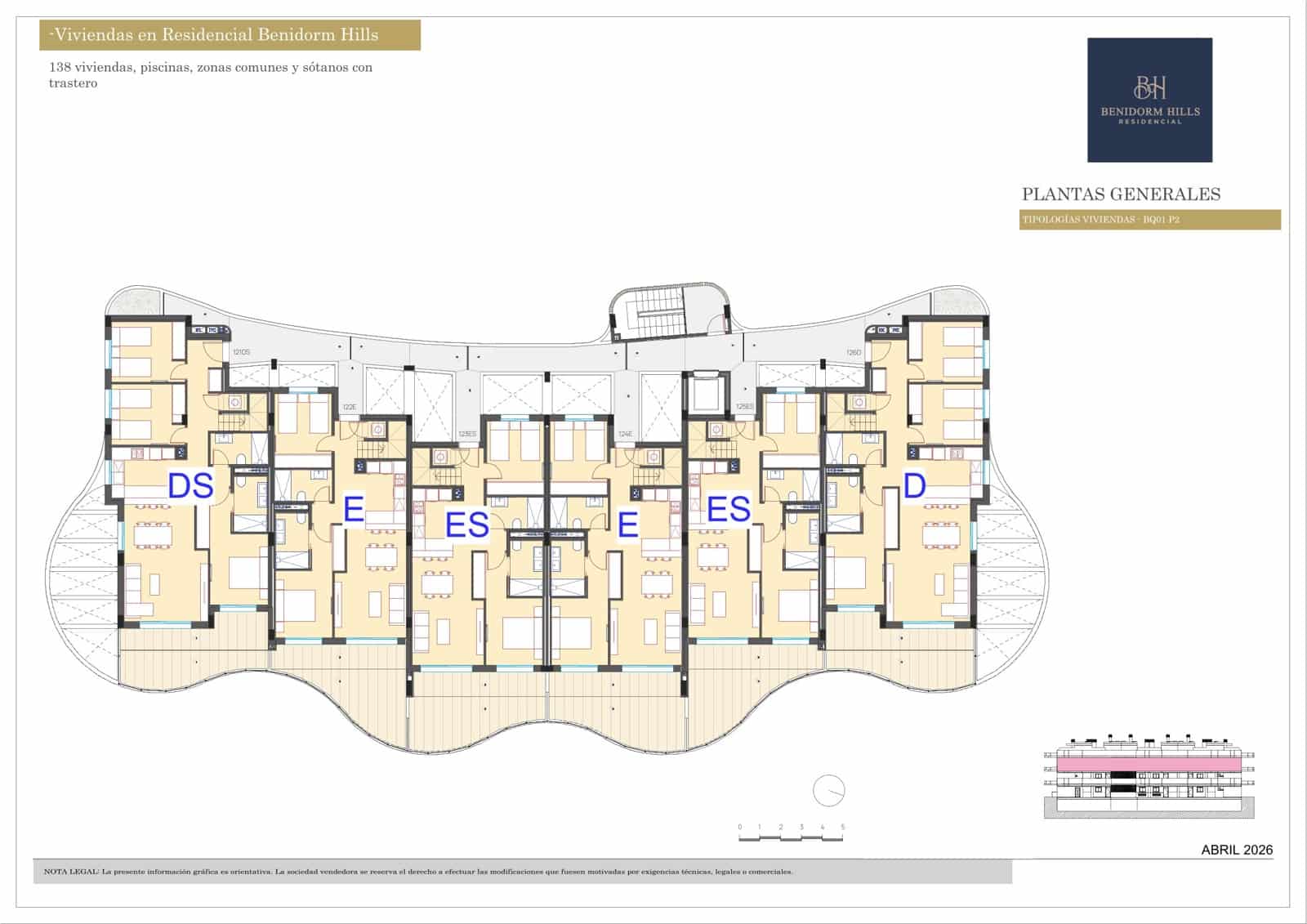 2 Zimmer Apartment zu verkaufen in Finestrat mit Pool Garage - 375.000 € (Ref: 9894770)