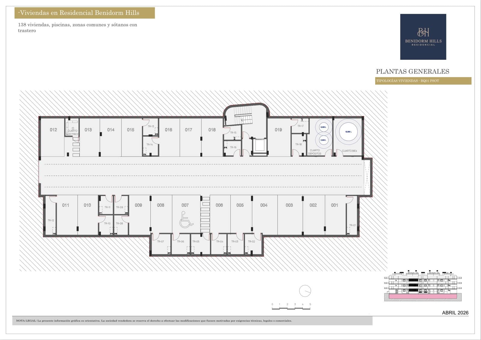 2 Zimmer Apartment zu verkaufen in Finestrat mit Pool Garage - 375.000 € (Ref: 9894770)