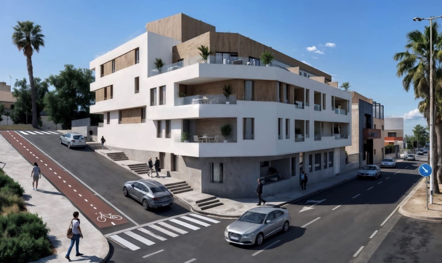 Apartamento de 2 habitaciones en Guardamar del Segura en venta con piscina garaje - 189.000 € (Ref: 9937221)
