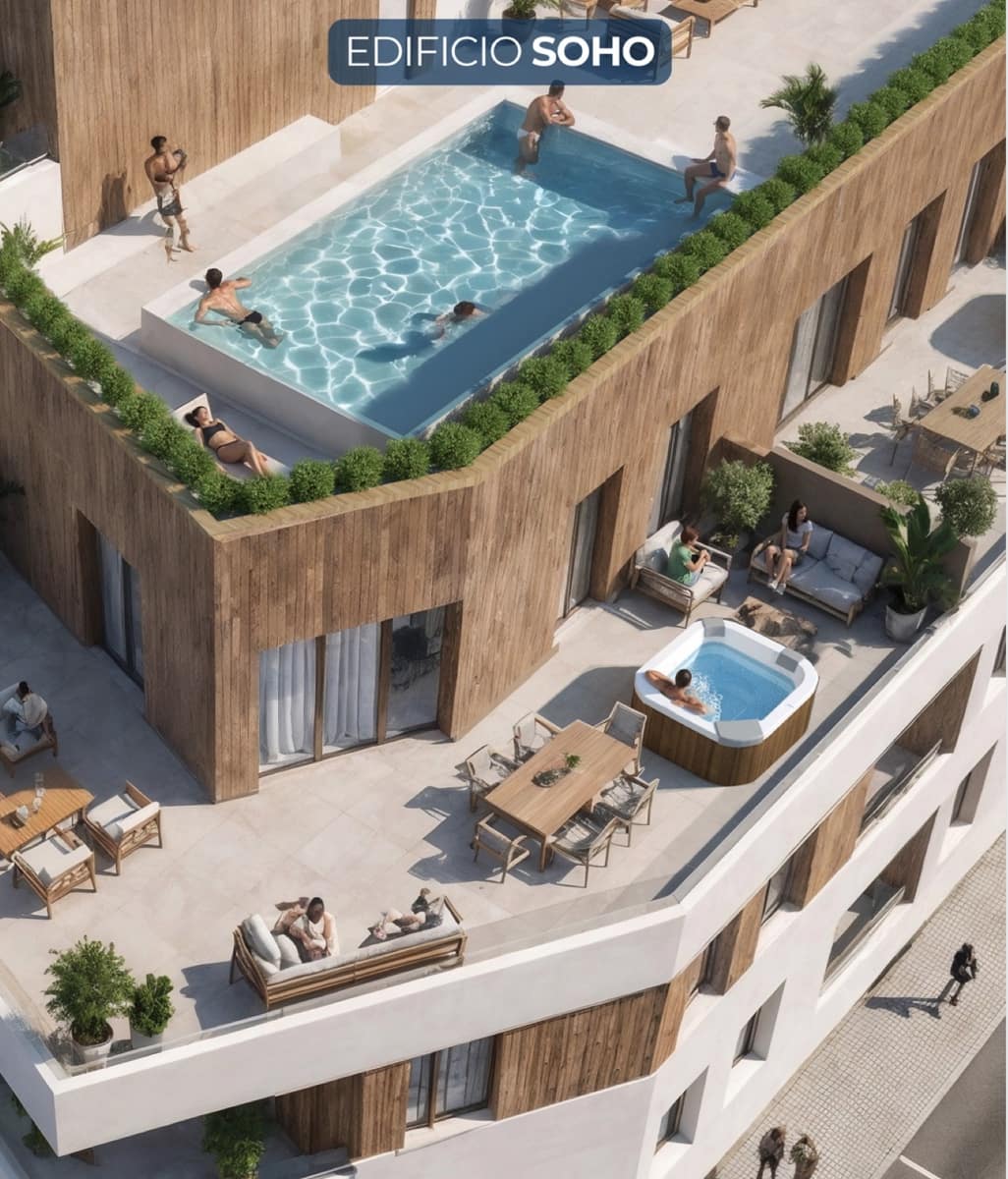Apartamento de 2 habitaciones en Guardamar del Segura en venta con piscina garaje - 189.000 € (Ref: 9937221)