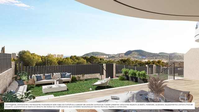 3 soveværelse Villa til salg i Finestrat med swimmingpool garage - € 486.000 (Ref: 9944930)