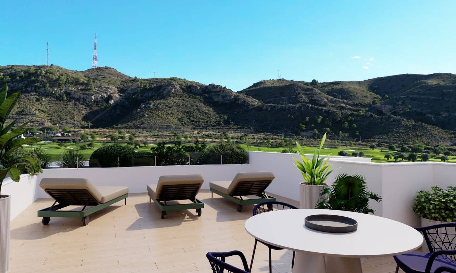 Apartamento de 2 habitaciones en Monforte del Cid en venta con piscina garaje - 395.000 € (Ref: 10007244)