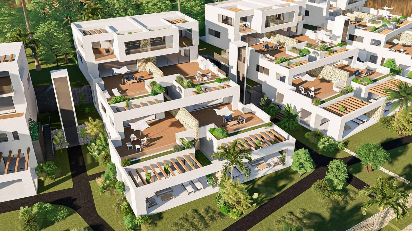 Apartamento de 2 habitaciones en Monforte del Cid en venta con piscina garaje - 395.000 € (Ref: 10007244)