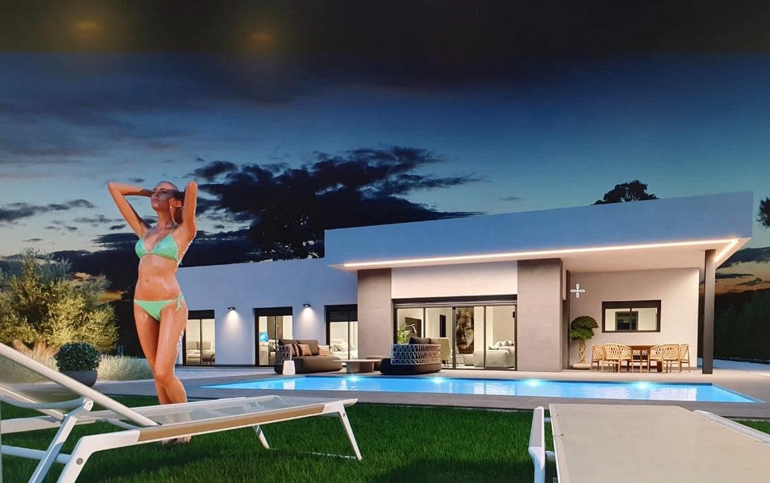 3 sypialnia Willa na sprzedaż w Novelda z basenem - 349 900 € (Ref: 7684165)