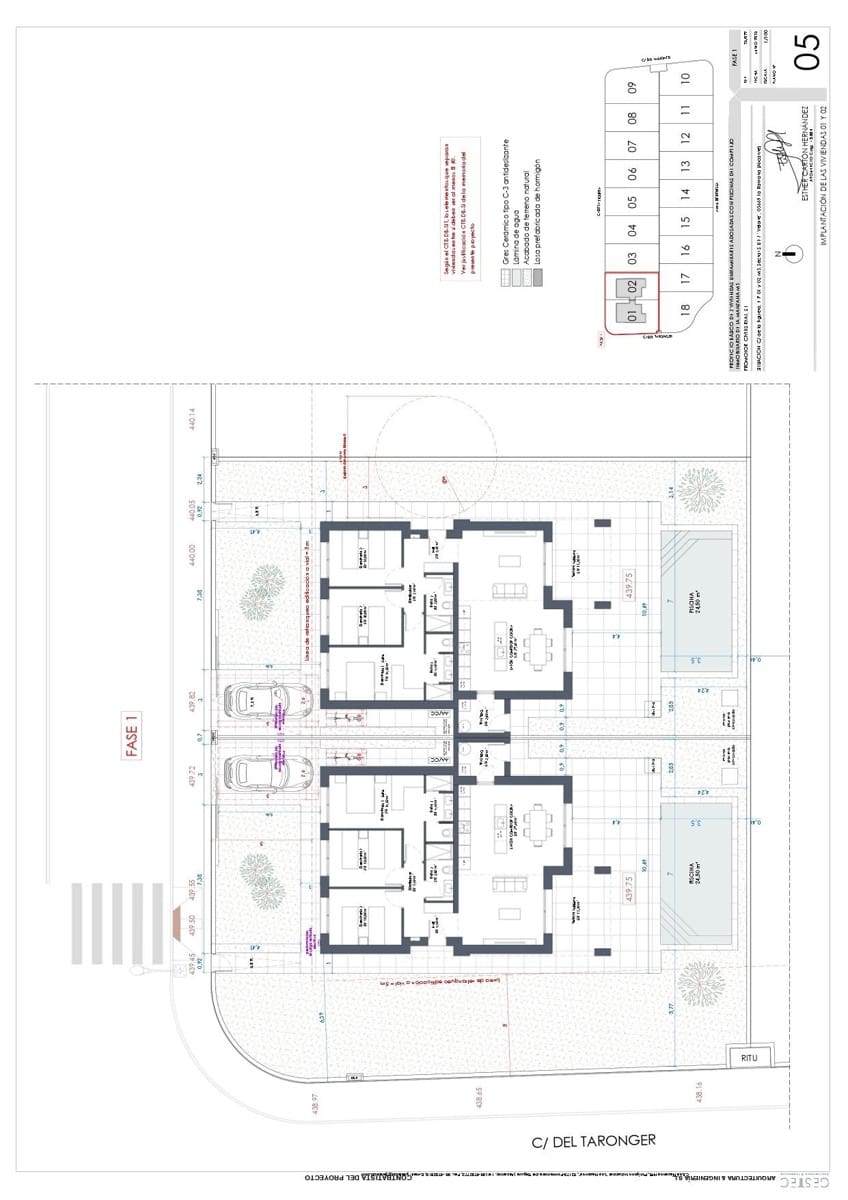 3 makuuhuone Huvila myytävänä paikassa La Romana mukana uima-altaan 
autotalli - 315 000 € (Ref: 9322048)