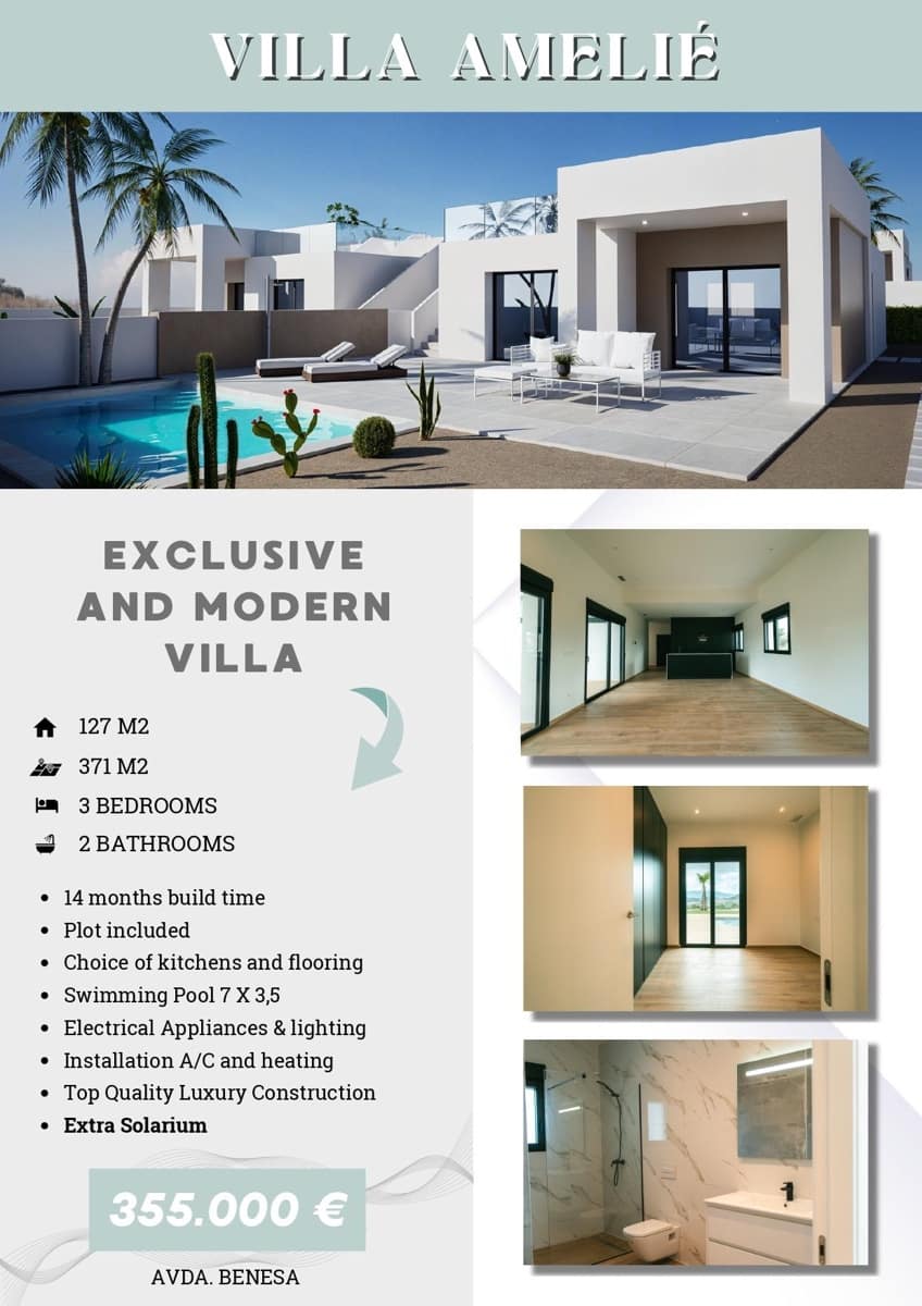 3 bedroom Villa for sale in La Romana with pool garage - € 355,000 (Ref: 9322048)