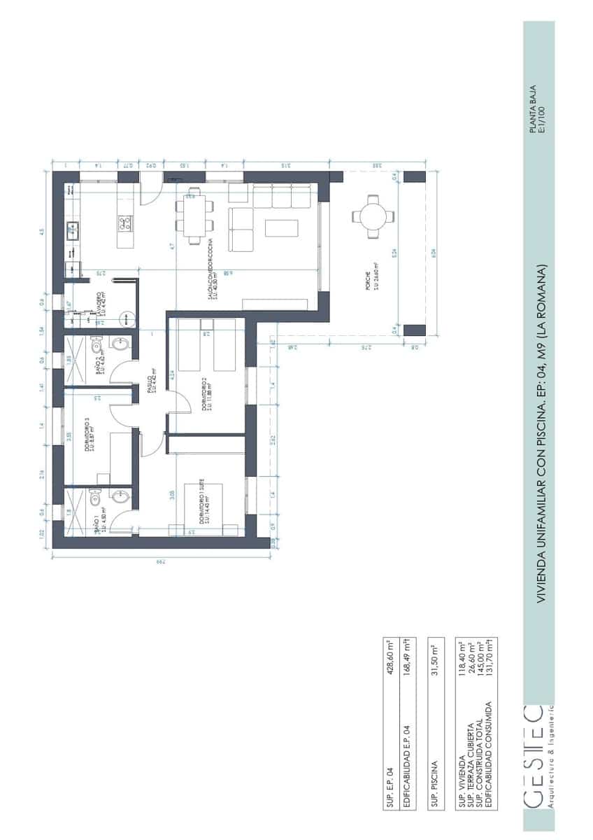 3 soverom Villa til salgs i La Romana med svømmebasseng garasje - € 345 000 (Ref: 9322049)