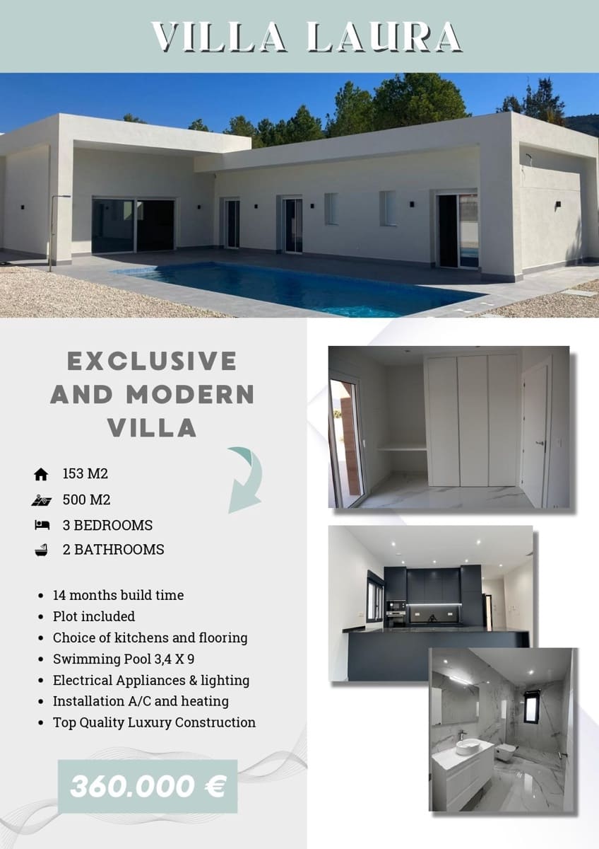 3 makuuhuone Huvila myytävänä paikassa La Romana mukana uima-altaan 
autotalli - 360 000 € (Ref: 9322050)