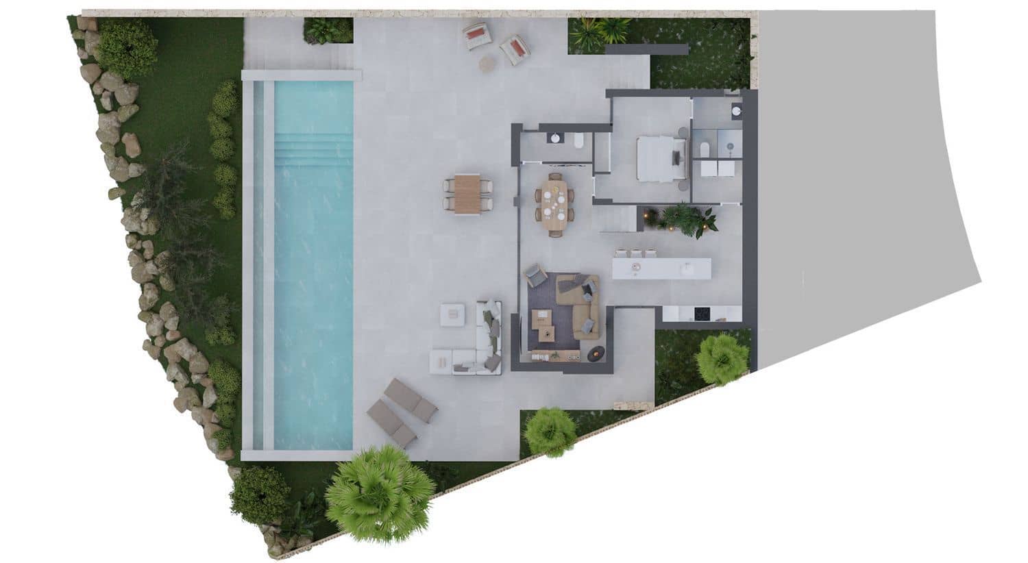 3 quarto Moradia para venda em Finestrat com piscina garagem - 825 000 € (Ref: 9028356)