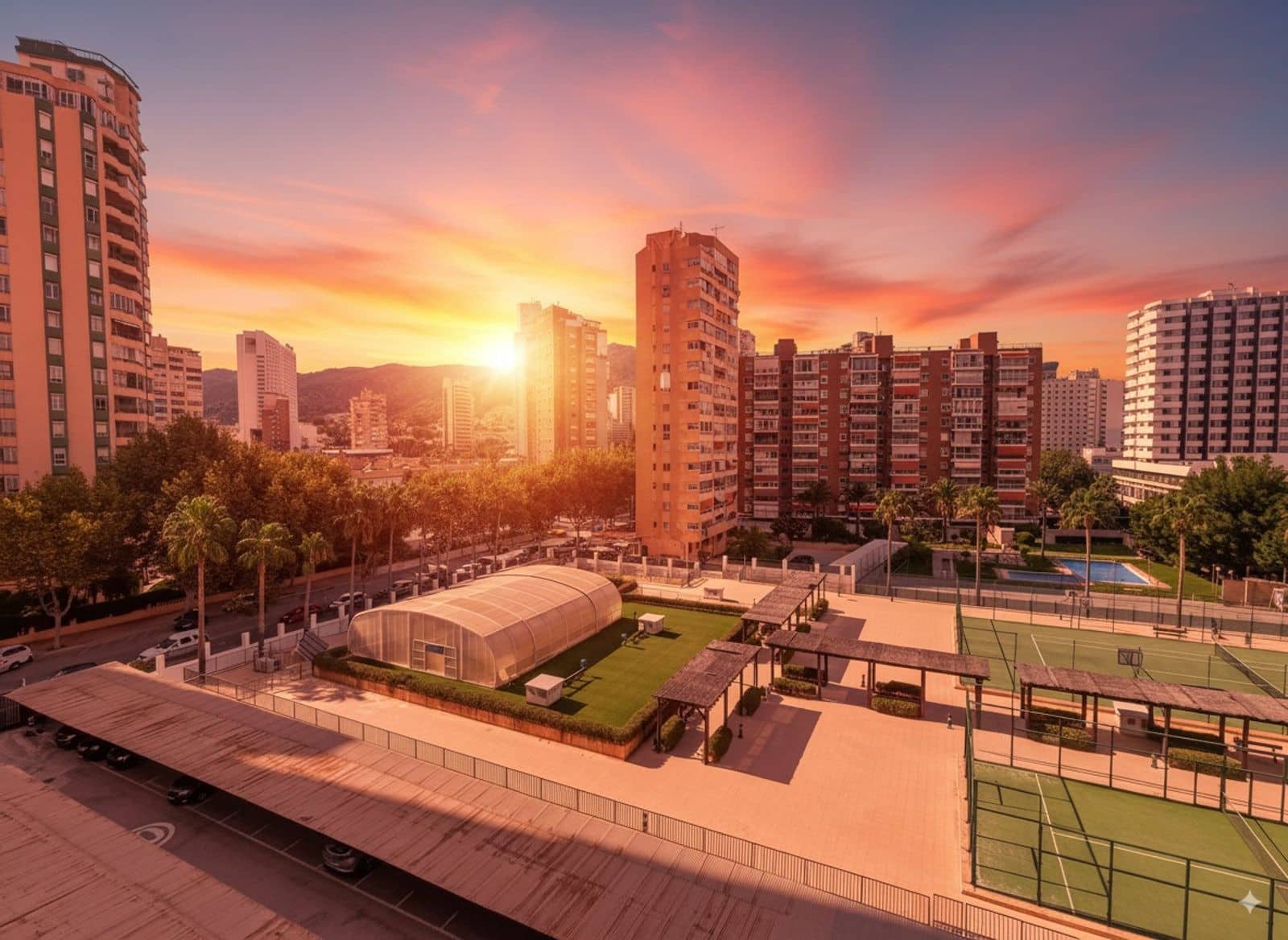 1 quarto Apartamento para venda em Benidorm com piscina garagem - 260 000 € (Ref: 9230261)