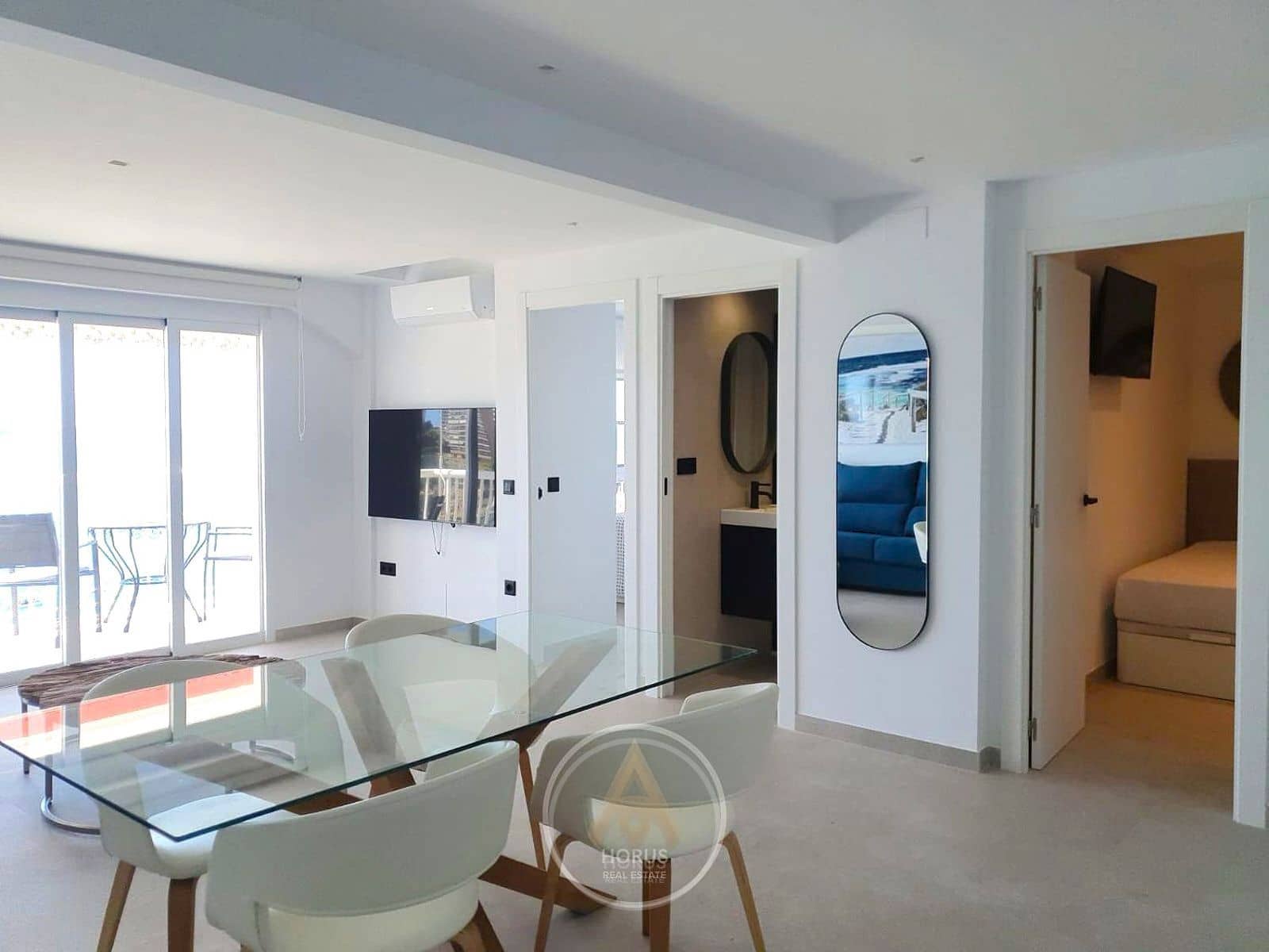 2 makuuhuone Asunto vuokrattavana paikassa Benidorm mukana uima-altaan 
autotalli - 1 550 € (Ref: 9444983)