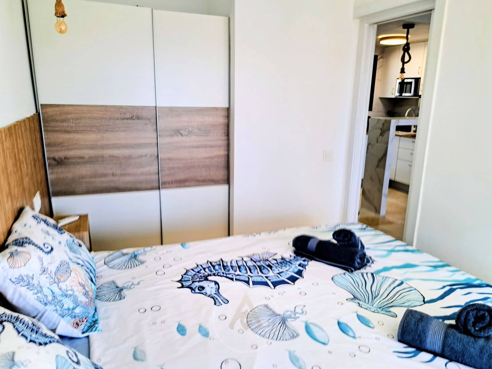 1 makuuhuone Asunto vuokrattavana paikassa Benidorm mukana uima-altaan 
autotalli - 1 200 € (Ref: 9631432)