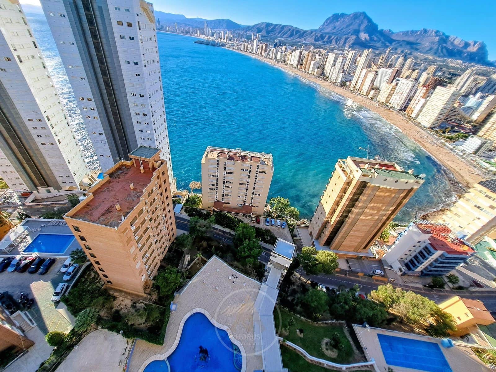 1 makuuhuone Asunto vuokrattavana paikassa Benidorm mukana uima-altaan 
autotalli - 1 200 € (Ref: 9631432)