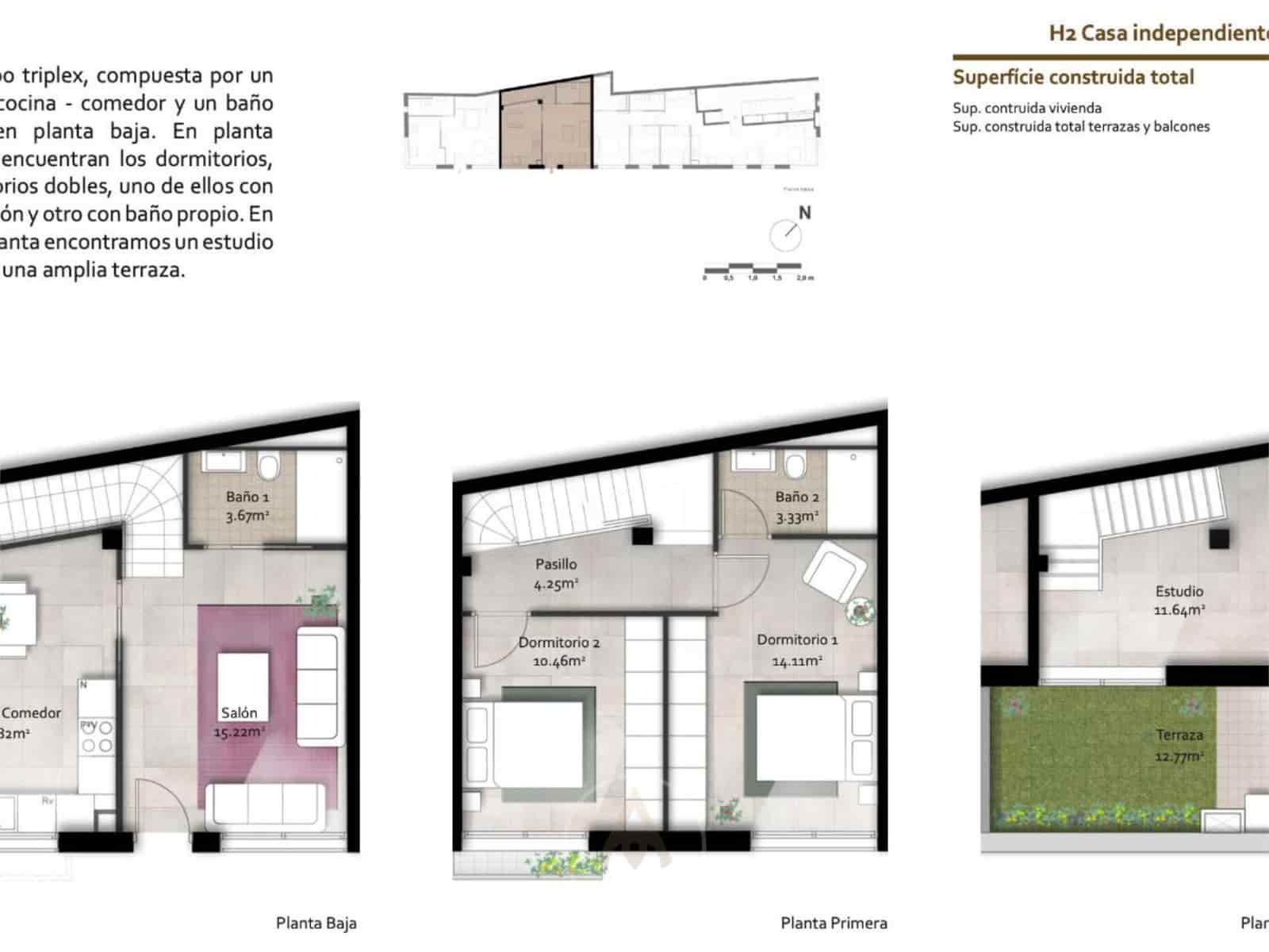 3 soveværelse Penthouse til salg i Badalona - € 640.000 (Ref: 9713862)