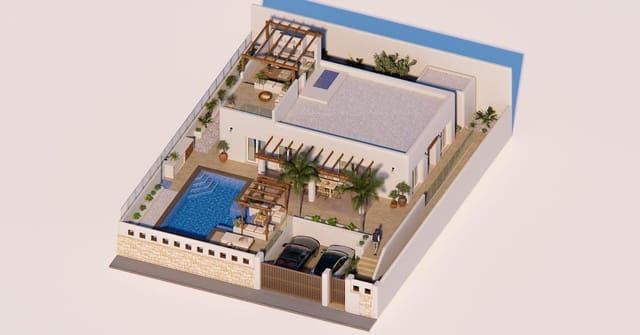 3 sovrum Villa till salu i Polop med pool garage - 765 000 € (Ref: 10097394)