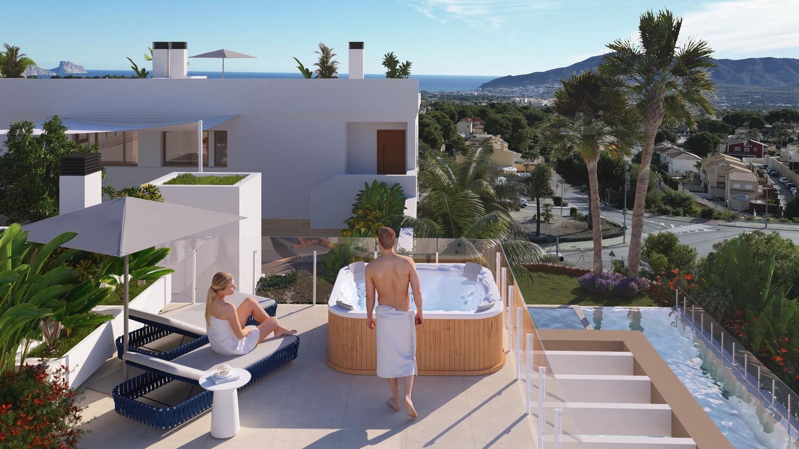 3 bedroom Terraced Villa for sale in La Nucia with pool garage - € 566,000 (Ref: 8452077)