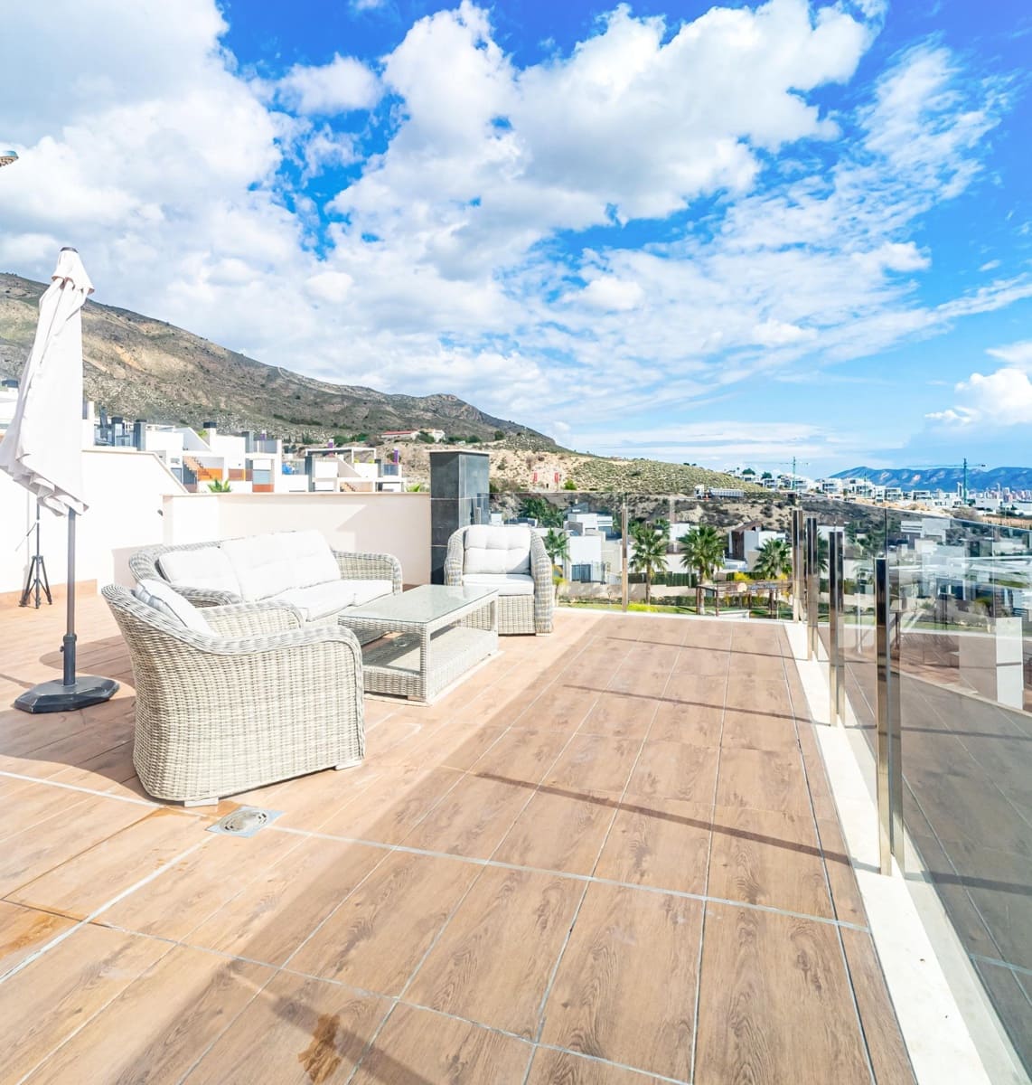 3 soveværelse Penthouse til salg i Finestrat med swimmingpool - € 389.000 (Ref: 8638724)