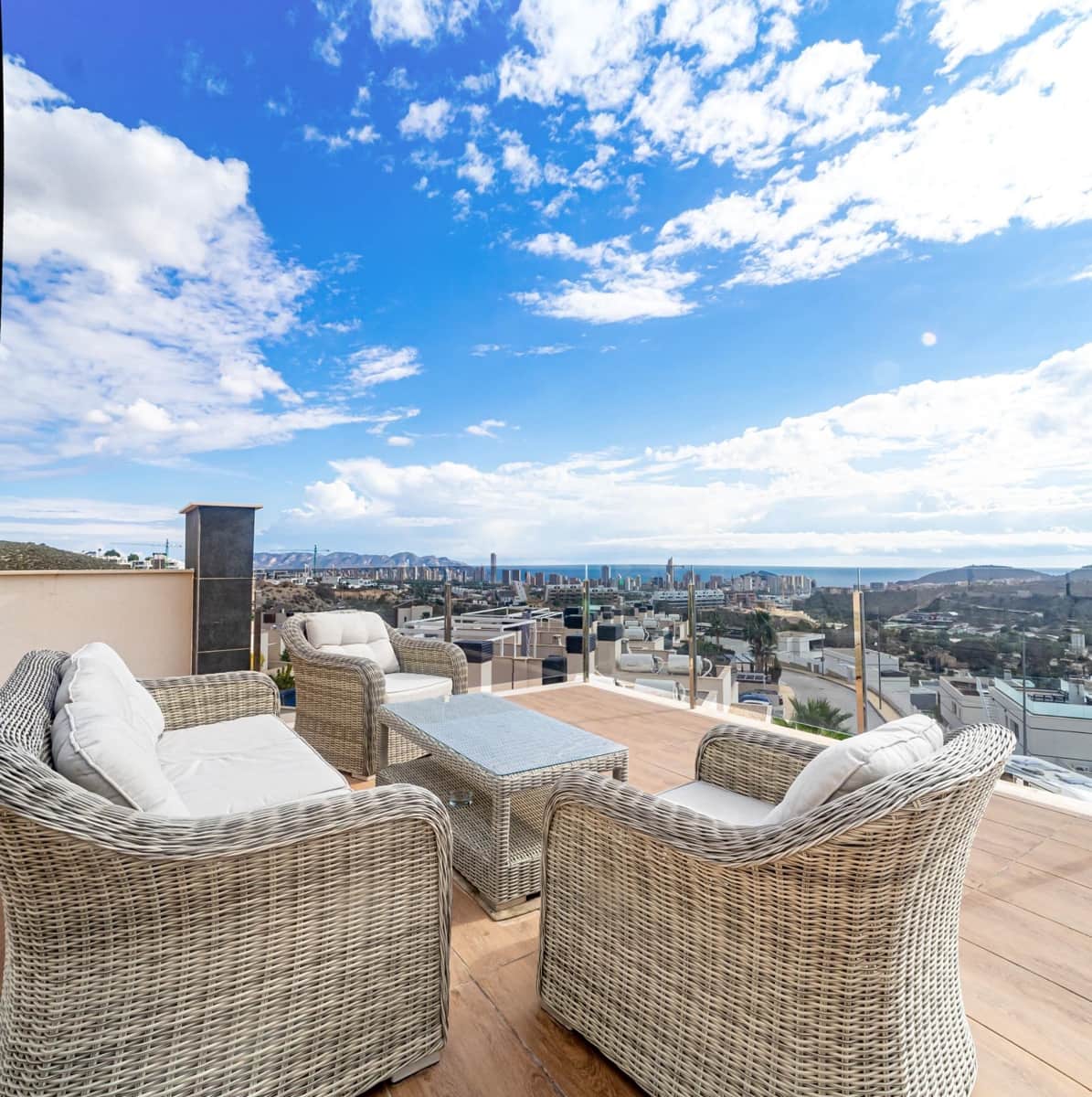 3 soveværelse Penthouse til salg i Finestrat med swimmingpool - € 389.000 (Ref: 8638724)