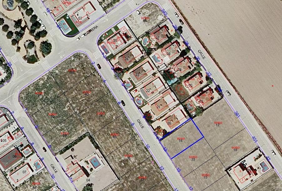 Byggegrund til salg i Aspe - € 95.000 (Ref: 9040671)