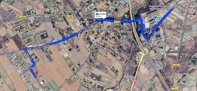 Tomt till salu i Aspe - 95 000 € (Ref: 9040671)