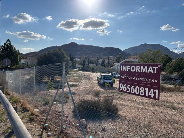 Byggegrund til salg i La Alcoraya, Alicante by - € 165.000 (Ref: 9040672)