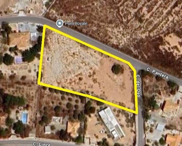 Building Plot for sale in La Alcoraya, Alicante / Alacant city - € 340,000 (Ref: 9040673)
