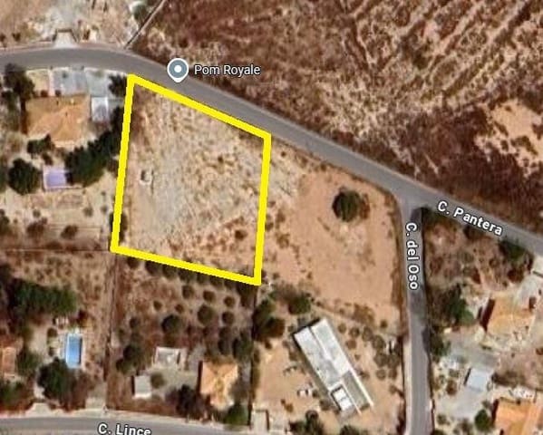 Building Plot for sale in La Alcoraya, Alicante / Alacant city - € 175,000 (Ref: 9040674)