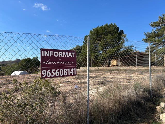 Byggegrund til salg i La Alcoraya, Alicante by - € 175.000 (Ref: 9040674)