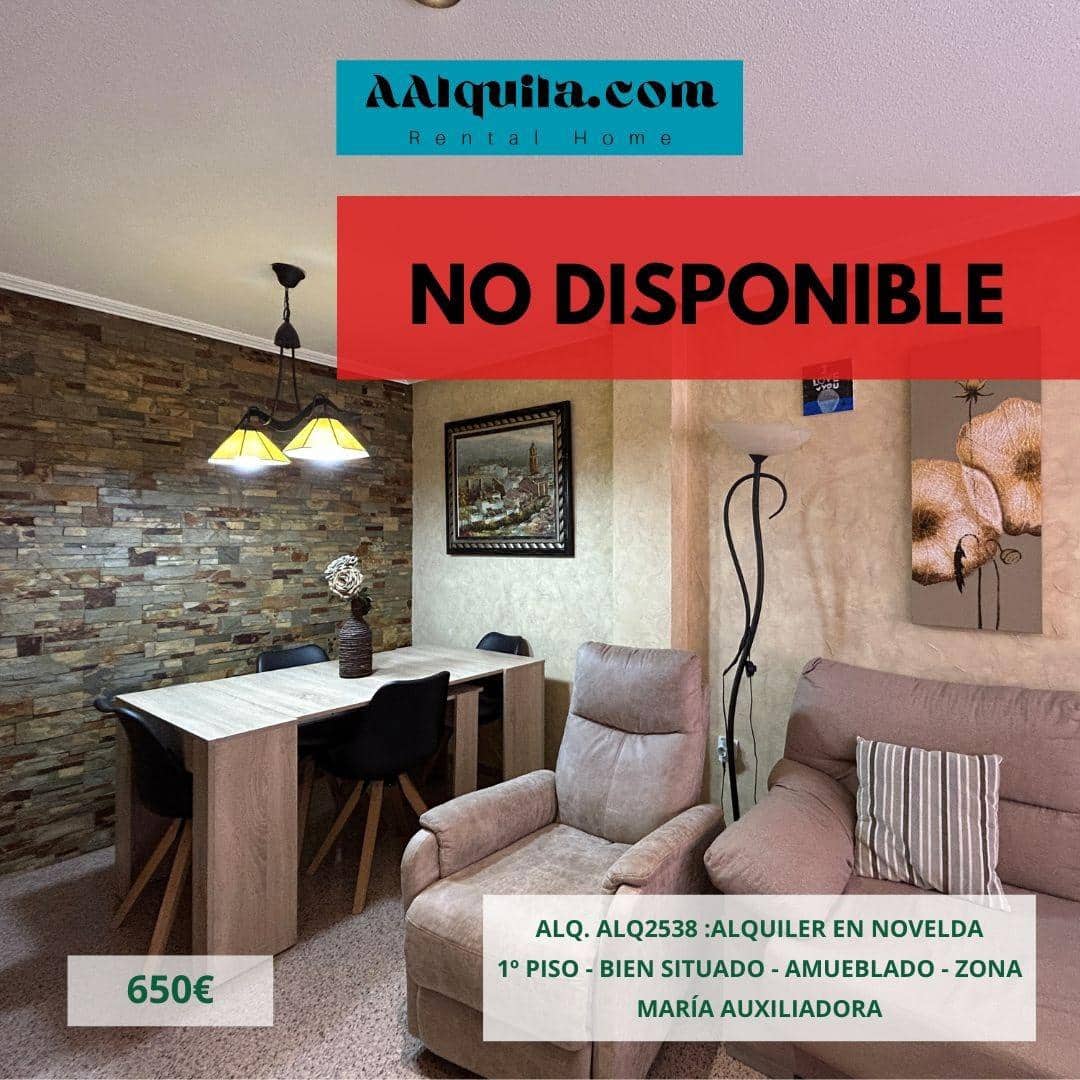 3 bedroom Flat for rent in Novelda - € 650 (Ref: 9247307)